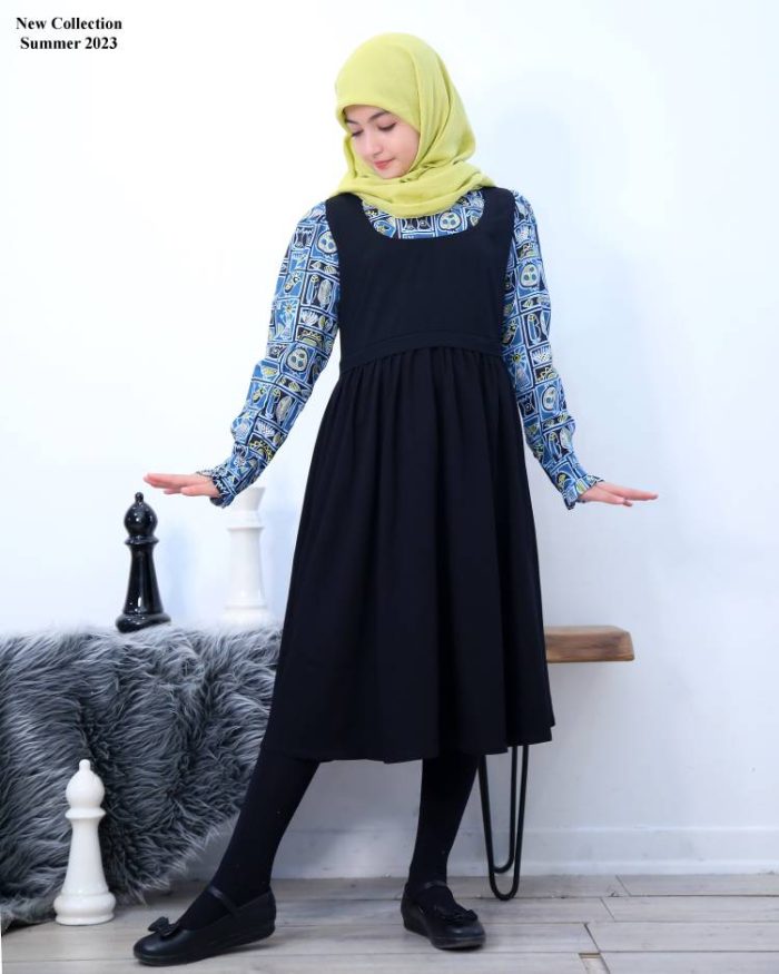 پیراهن سارافونی ارکیده