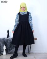 پیراهن ارکیده مشکی