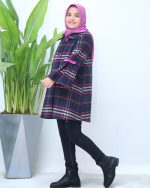 پالتو خزان دخترانه سورمه ای