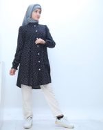 مانتو نگارین 2 دخترانه پوشیده