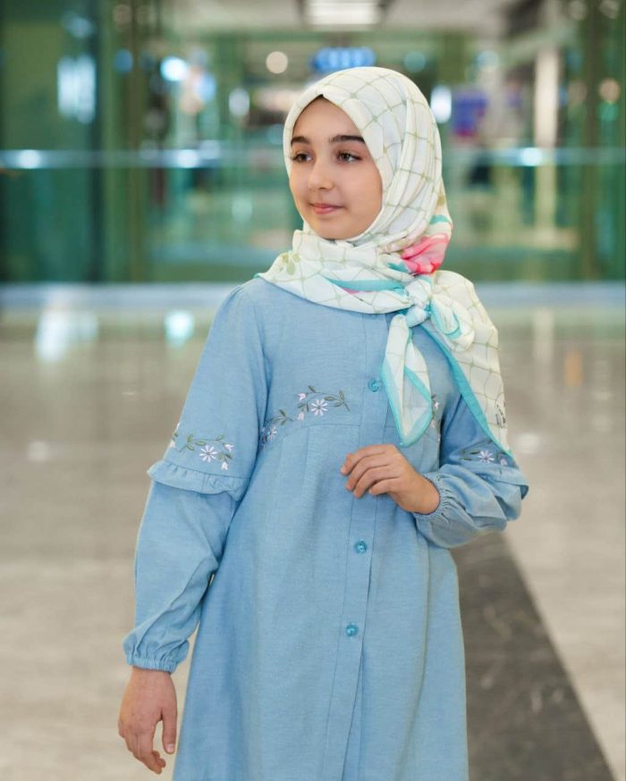 تونیک بنفشه نوجوان سبر آبی