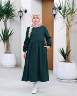 عبای پیراهنی قاصدک دخترانه