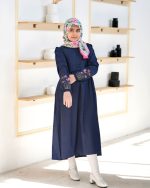 عبای پیراهنی قاصدک دخترانه اسلامی