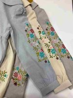 مقایسه رنگ تونیک و شلوار نسترن