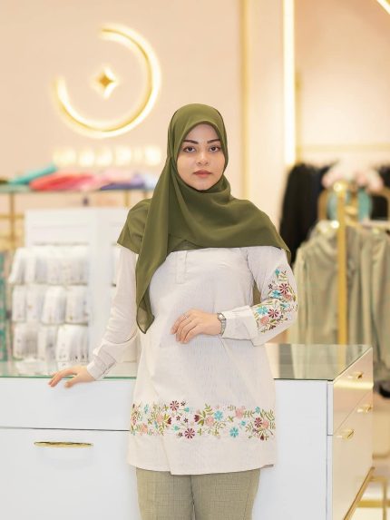 تونیک نسترن بزرگسال کرم روشن