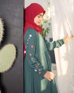 پیراهن عبایی دخترانه نوجوان قاصدک